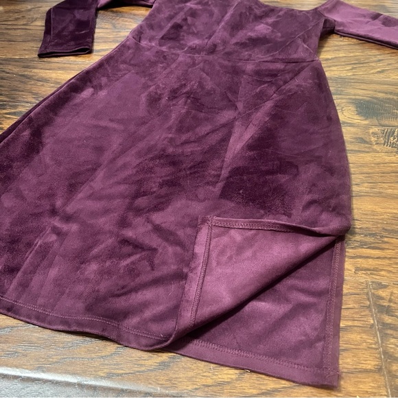 New! Buffalo David Bitton Vegan Suede Off the Dress Regal Plum … - Picture 9 of 14